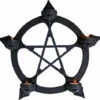 New ⭐ GOTHIC GIFTS Gothic Homewares Black Pentagram | TEALIGHT HANGER 🎉