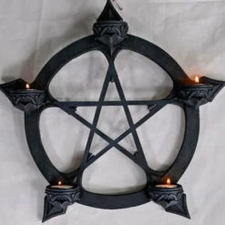 New ⭐ GOTHIC GIFTS Gothic Homewares Black Pentagram | TEALIGHT HANGER 🎉 -Spooky Stuff Store gothic gifts black pentagram tealight incense hanger 3 fb488f95 bbc9 42d8 8eee 68554b876bf0 700x700