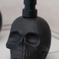 Cheapest ✨  GOTHIC GIFTS Gothic Homewares Black Skull | SOAP DISPENSER 🥰