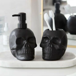 Cheapest ✨ GOTHIC GIFTS Gothic Homewares Black Skull | SOAP DISPENSER 🥰 -Spooky Stuff Store gothic gifts black skull soap dispenser 7 b985a9d5 7720 4d27 8b09 d4d503474c5f 700x700