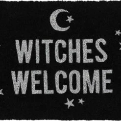 Cheap ⌛ GOTHIC GIFTS Gothic Homewares Black Witches Welcome | DOOR MAT 😉
