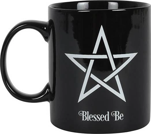 Wholesale ⌛ GOTHIC GIFTS Gothic Homewares Blessed Be Pentagram | MUG 🎉 2 Wholesale ⌛ GOTHIC GIFTS Gothic Homewares Blessed Be Pentagram | MUG 🎉 - Image 2