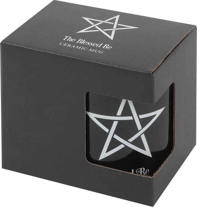 Wholesale ⌛ GOTHIC GIFTS Gothic Homewares Blessed Be Pentagram | MUG 🎉 3 Wholesale ⌛ GOTHIC GIFTS Gothic Homewares Blessed Be Pentagram | MUG 🎉 - Image 3
