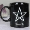 Wholesale ⌛ GOTHIC GIFTS Gothic Homewares Blessed Be Pentagram | MUG 🎉