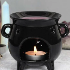 Flash Sale ⌛  GOTHIC GIFTS Gothic Homewares Cauldron | OIL BURNER 🌟