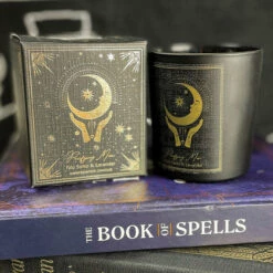 New ❤️ GOTHIC GIFTS Gothic Homewares Esoteric Manifestation [Palo Santo & Lavender] | CANDLE ✔️