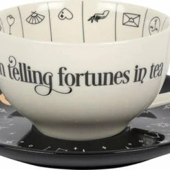 Hot Sale ✨ GOTHIC GIFTS Gothic Homewares Fortune Telling | CERAMIC TEACUP 🔔