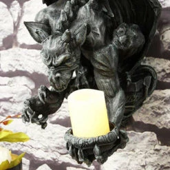 Outlet 👍 GOTHIC GIFTS Gothic Homewares Gargoyle | WALL CANDLEHOLDER 🛒 -Spooky Stuff Store gothic gifts gargoyle wall candleholder 8 f628ed96 d85d 4a15 bf6d 043ae46cfb21 700x700