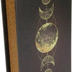 Hot Sale 💯  GOTHIC GIFTS Gothic Homewares Gold Triple Moon | BOOK BOX ✨