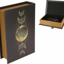 Hot Sale 💯 GOTHIC GIFTS Gothic Homewares Gold Triple Moon | BOOK BOX ✨ -Spooky Stuff Store gothic gifts gold triple moon book box 4 53cd26fa e55d 4dd9 9388 d8a9bd4e8939 700x700