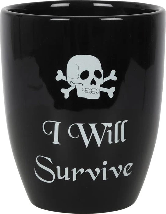 New β GOTHIC GIFTS Gothic Homewares I Will Survive | GOTHIC PLANT POT π 1 New β GOTHIC GIFTS Gothic Homewares I Will Survive | GOTHIC PLANT POT π