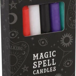 Promo 😀 MAGIC SPELL CANDLES Gothic Homewares Mixed Spell | CANDLES [PACK OF 12] 🥰