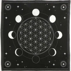 Best reviews of 👍 GOTHIC GIFTS Gothic Homewares Moon Phase | ALTAR CLOTH 🔥