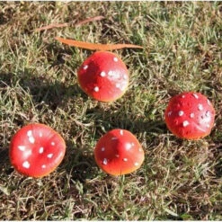 Outlet ❤️ GOTHIC GIFTS Gothic Homewares Mushrooms [SET 4] | GARDEN STAKES ⌛ -Spooky Stuff Store gothic gifts mushroom garden stake set 5 242979ae 9a32 434c bec9 895ebd7bd218 700x700