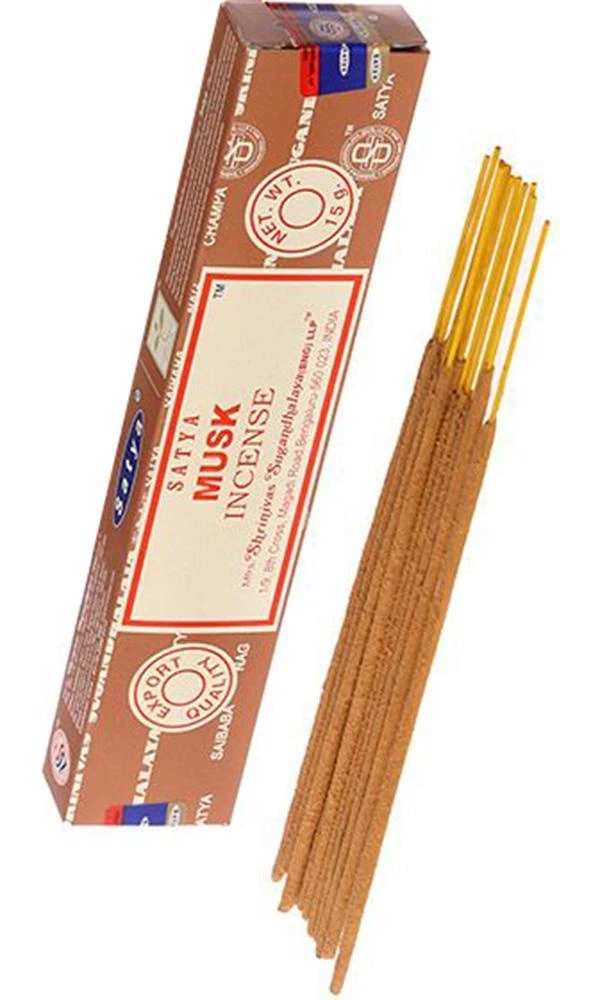 New ⌛ SATYA INCENSE Gothic Homewares Musk | INCENSE STICKS ⭐ 1 New ⌛ SATYA INCENSE Gothic Homewares Musk | INCENSE STICKS ⭐