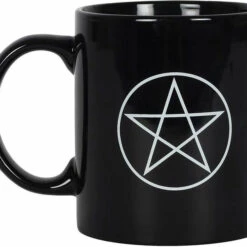 Outlet 😉 GOTHIC GIFTS Gothic Homewares Pentagram Black | MUG* 😀 -Spooky Stuff Store gothic gifts pentagram black mug 1 dda6e67f 2558 4ec6 96c4 6cb4b515f5e5 700x700