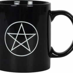 Outlet 😉 GOTHIC GIFTS Gothic Homewares Pentagram Black | MUG* 😀 -Spooky Stuff Store gothic gifts pentagram black mug 2 ebf9b1b5 00ff 4628 8fb3 b92b2dce03bc 700x700