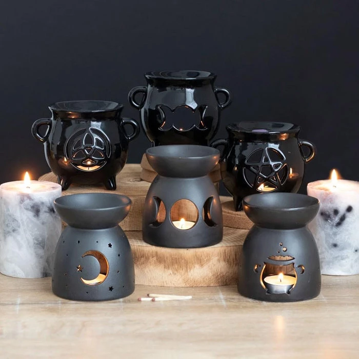 Best Pirce 🥰 GOTHIC GIFTS Gothic Homewares Pentagram Cauldron | OIL BURNER ❤️ 4 Best Pirce 🥰 GOTHIC GIFTS Gothic Homewares Pentagram Cauldron | OIL BURNER ❤️ - Image 4
