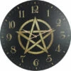 Buy 🧨 GOTHIC GIFTS Gothic Homewares Pentagram | CLOCK ❤️