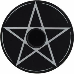 Brand new ๐ GOTHIC GIFTS Gothic Homewares Pentagram Spell | CANDLE HOLDER ๐