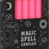 Promo ⌛ MAGIC SPELL CANDLES Gothic Homewares Pink Friendship Spell | CANDLES [PACK OF 12] ❤️