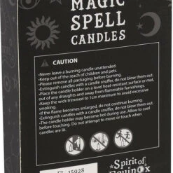 Promo ⌛ MAGIC SPELL CANDLES Gothic Homewares Pink Friendship Spell | CANDLES [PACK OF 12] ❤️ -Spooky Stuff Store gothic gifts pink friendship spell candles pack of 12 2 700x700