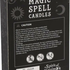 Cheap 😀 MAGIC SPELL CANDLES Gothic Homewares Purple Prosperity Spell | CANDLES [PACK OF 12] 🎉 -Spooky Stuff Store gothic gifts purple prosperity spell candles pack of 12 2 700x700