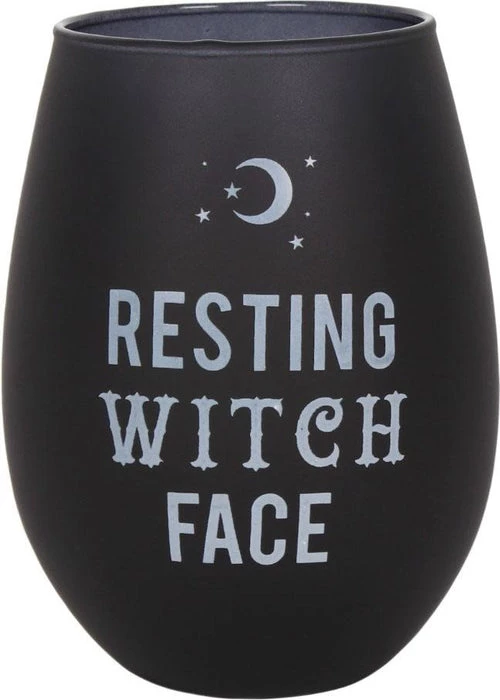 Buy โญ GOTHIC GIFTS Gothic Homewares Resting Witch Face | STEMLESS WINE GLASS ๐ 3 Buy โญ GOTHIC GIFTS Gothic Homewares Resting Witch Face | STEMLESS WINE GLASS ๐ - Image 3