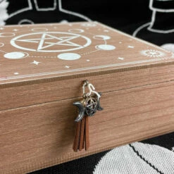 Wholesale 🧨 GOTHIC GIFTS Gothic Homewares Wiccan [Square] | TRINKET BOX ⌛