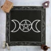 Best deal 🥰 GOTHIC GIFTS Gothic Homewares Triple Moon | ALTAR CLOTH 😀