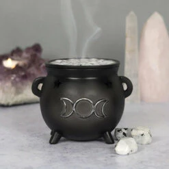 Buy 🤩 GOTHIC GIFTS Gothic Homewares Triple Moon Cauldron | INCENSE CONE HOLDER ✔️ 9 Buy 🤩 GOTHIC GIFTS Gothic Homewares Triple Moon Cauldron | INCENSE CONE HOLDER ✔️ -Spooky Stuff Store gothic gifts triple moon cauldron incense cone holder 4 e0e13288 ac1c 4649 81a0 1d54664968e4 700x700