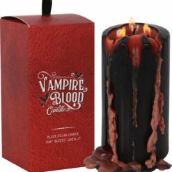 Flash Sale 🌟  GOTHIC GIFTS Gothic Homewares Vampire Blood [Large] | PILLAR CANDLE ✨