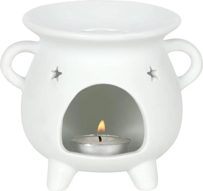 Best Pirce โค๏ธ GOTHIC GIFTS Gothic Homewares White Pentagram Cauldron | OIL BURNER ๐ 4 Best Pirce โค๏ธ GOTHIC GIFTS Gothic Homewares White Pentagram Cauldron | OIL BURNER ๐ - Image 4