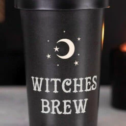 Buy 🎉 GOTHIC GIFTS Gothic Homewares Witches Brew | BAMBOO TRAVEL MUG ✔️