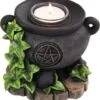 Brand new ✔️ GOTHIC GIFTS Gothic Homewares Witches Cauldron | TEALIGHT CANDLE HOLDER 💯
