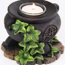 Brand new ✔️ GOTHIC GIFTS Gothic Homewares Witches Cauldron | TEALIGHT CANDLE HOLDER 💯 -Spooky Stuff Store gothic gifts witches cauldron tealight candle holder 5 b68c0b0f 1abf 4d3b abb5 52adfca6cf0c 700x700