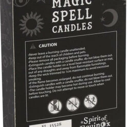 Promo 🤩 MAGIC SPELL CANDLES Gothic Homewares Yellow Success Spell | CANDLES [PACK OF 12]` 👏 -Spooky Stuff Store gothic gifts yellow success spell candles pack of 12 2 700x700