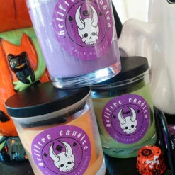 Top 10 ✔️ HELLFIRE CANDLES Gothic Homewares Cauldron's Brew [Green Apple] | CANDLE 🛒 -Spooky Stuff Store hellfire candles all 01 29b72414 3fac 424c 8831 e73d49ffd57e 700x700