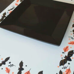 Cheap ❤️ HELLS BLANKETS Bats Hallows Harvest | PLACEMAT SET 😉 -Spooky Stuff Store hells blankets hallows harvest placemats 03 3a601c98 e166 4258 a2a4 5a87f7239389 700x700