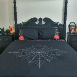 Promo ✨ HELLS BLANKETS Ghosts Haunted Hallows | KING QUILT SET ⌛ 16 Promo ✨ HELLS BLANKETS Ghosts Haunted Hallows | KING QUILT SET ⌛ -Spooky Stuff Store hells blankets hallows harvest quilt set 01 105efd56 eea0 4670 987d 6510411e8515 700x700