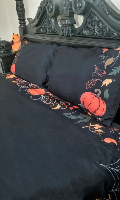 Promo ✨ HELLS BLANKETS Ghosts Haunted Hallows | KING QUILT SET ⌛ 5 Promo ✨ HELLS BLANKETS Ghosts Haunted Hallows | KING QUILT SET ⌛ - Image 5
