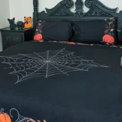 Promo ✨ HELLS BLANKETS Ghosts Haunted Hallows | KING QUILT SET ⌛