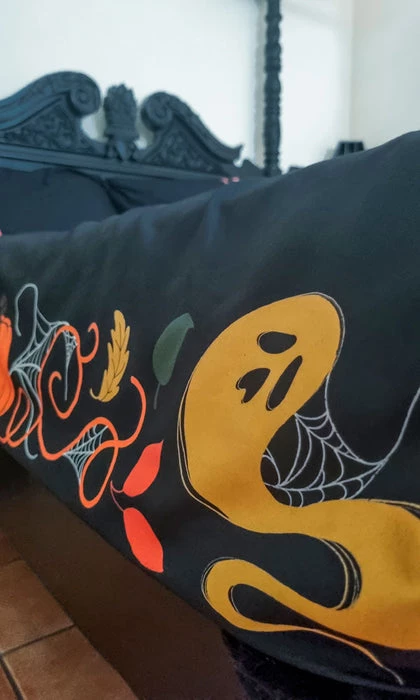 Promo ✨ HELLS BLANKETS Ghosts Haunted Hallows | KING QUILT SET ⌛ 6 Promo ✨ HELLS BLANKETS Ghosts Haunted Hallows | KING QUILT SET ⌛ - Image 6