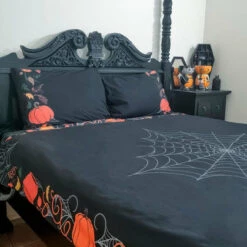 Promo ✨ HELLS BLANKETS Ghosts Haunted Hallows | KING QUILT SET ⌛ 20 Promo ✨ HELLS BLANKETS Ghosts Haunted Hallows | KING QUILT SET ⌛ -Spooky Stuff Store hells blankets hallows harvest quilt set 08 dd1381b2 0b65 449b a90a 7d979d60722a 700x700