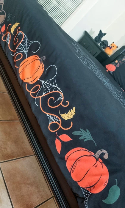 Promo ✨ HELLS BLANKETS Ghosts Haunted Hallows | KING QUILT SET ⌛ 9 Promo ✨ HELLS BLANKETS Ghosts Haunted Hallows | KING QUILT SET ⌛ - Image 9