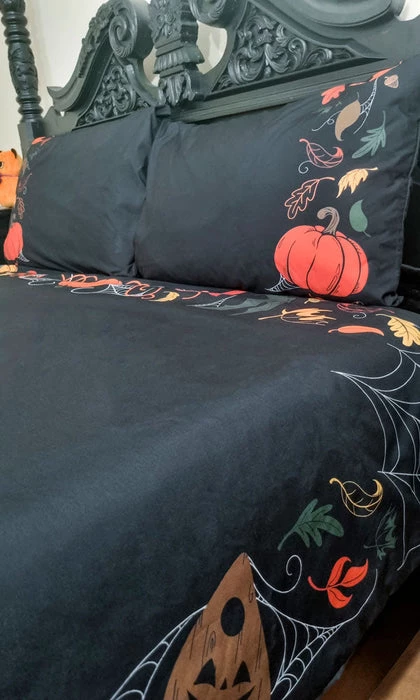 Promo ✨ HELLS BLANKETS Ghosts Haunted Hallows | KING QUILT SET ⌛ 11 Promo ✨ HELLS BLANKETS Ghosts Haunted Hallows | KING QUILT SET ⌛ - Image 11