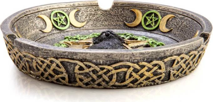 Cheap ❤️ HOMEWARES Cats Black Cat Pentacle Moons | INCENSE BURNER & ASHTRAY* ❤️ 3 Cheap ❤️ HOMEWARES Cats Black Cat Pentacle Moons | INCENSE BURNER & ASHTRAY* ❤️ - Image 3