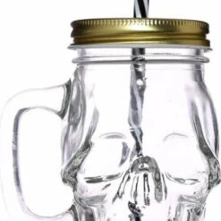 Cheapest ⭐ HOMEWARES Gothic Homewares Skull Glass | DRINKING JAR ❤️