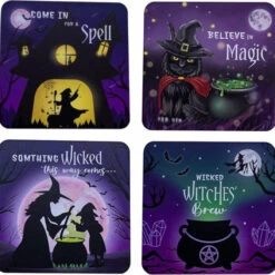 Discount 😀 HOMEWARES Bats Wicked | COASTERS SET 🎉