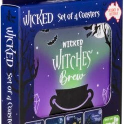 Discount 😀 HOMEWARES Bats Wicked | COASTERS SET 🎉 -Spooky Stuff Store homewares wicked coasters set 3 dc9477f3 6fb9 4d48 8357 330c125e0b80 700x700